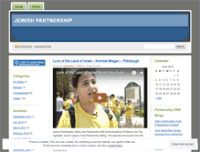 Tablet Screenshot of jewishpartner.wordpress.com