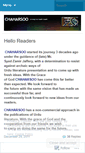 Mobile Screenshot of chaharsu.wordpress.com