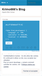 Mobile Screenshot of krimo666.wordpress.com