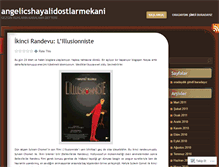 Tablet Screenshot of angelicshayalidostlarmekani.wordpress.com