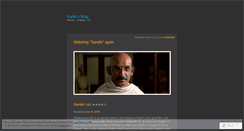 Desktop Screenshot of kartiksingh.wordpress.com