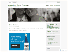 Tablet Screenshot of citygirlgonecountry.wordpress.com