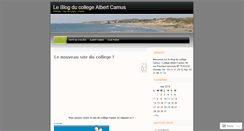 Desktop Screenshot of collegecamus.wordpress.com