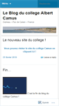 Mobile Screenshot of collegecamus.wordpress.com