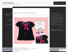 Tablet Screenshot of loveshopping2010.wordpress.com