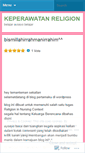 Mobile Screenshot of keperawatanreligionshalhaubaidsalim.wordpress.com