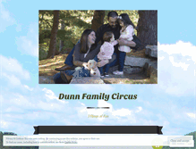 Tablet Screenshot of dunnfamilycircus.wordpress.com