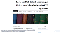 Desktop Screenshot of kerjapraktekenvirouii.wordpress.com