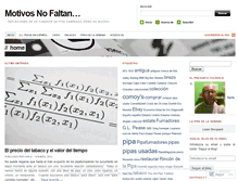 Tablet Screenshot of motivosnofaltan.wordpress.com