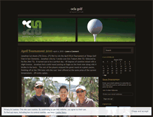 Tablet Screenshot of oclagolf.wordpress.com