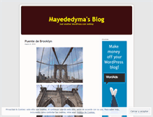 Tablet Screenshot of mayededyma.wordpress.com