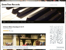 Tablet Screenshot of downtreerecords.wordpress.com