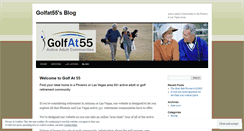 Desktop Screenshot of golfat55.wordpress.com