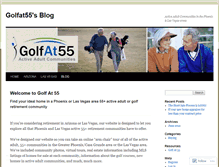 Tablet Screenshot of golfat55.wordpress.com