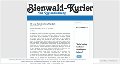 Desktop Screenshot of bienwaldkurier.wordpress.com