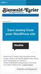 Mobile Screenshot of bienwaldkurier.wordpress.com