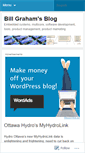 Mobile Screenshot of billgraham.wordpress.com