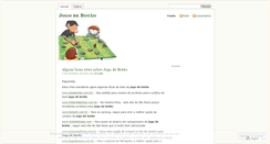 Desktop Screenshot of jogodebotao.wordpress.com