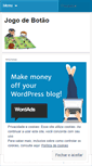 Mobile Screenshot of jogodebotao.wordpress.com