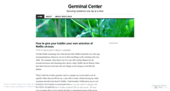 Desktop Screenshot of germinalcenter.wordpress.com