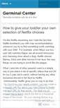 Mobile Screenshot of germinalcenter.wordpress.com