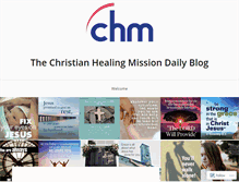 Tablet Screenshot of healingmission.wordpress.com