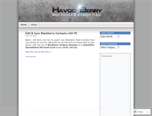 Tablet Screenshot of havocberry.wordpress.com