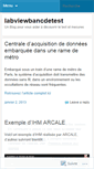 Mobile Screenshot of labviewbancdetest.wordpress.com