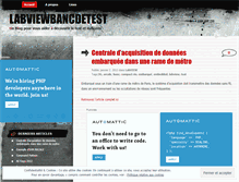Tablet Screenshot of labviewbancdetest.wordpress.com