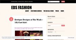 Desktop Screenshot of edsfashion.wordpress.com