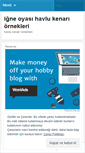 Mobile Screenshot of igneoyasihavlukenariornekleri.wordpress.com
