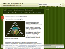 Tablet Screenshot of mundosustentable.wordpress.com