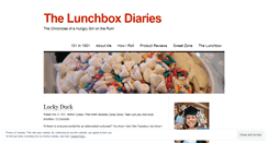 Desktop Screenshot of lunchboxdiaries.wordpress.com