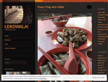 Tablet Screenshot of lekowala.wordpress.com