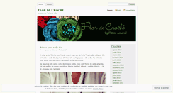 Desktop Screenshot of flordecroche.wordpress.com