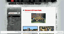 Desktop Screenshot of gpcrugby.wordpress.com