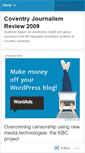 Mobile Screenshot of cjr2009.wordpress.com