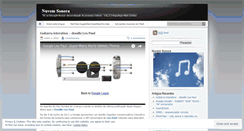 Desktop Screenshot of nuvemsonora.wordpress.com