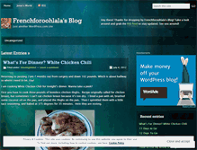 Tablet Screenshot of frenchforoohlala.wordpress.com