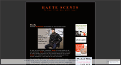 Desktop Screenshot of hautescents.wordpress.com