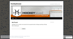 Desktop Screenshot of hockeyhouse.wordpress.com