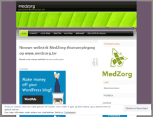 Tablet Screenshot of medzorg.wordpress.com