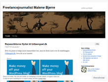 Tablet Screenshot of freelancejournalisten.wordpress.com