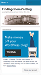 Mobile Screenshot of findingcinema.wordpress.com