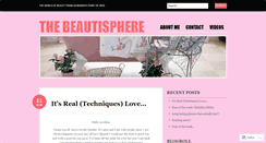 Desktop Screenshot of beautisphere.wordpress.com