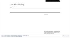 Desktop Screenshot of metheliving.wordpress.com