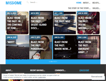 Tablet Screenshot of missiome.wordpress.com