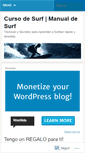 Mobile Screenshot of cursodesurf.wordpress.com