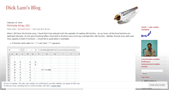 Desktop Screenshot of dicklam128.wordpress.com