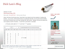 Tablet Screenshot of dicklam128.wordpress.com